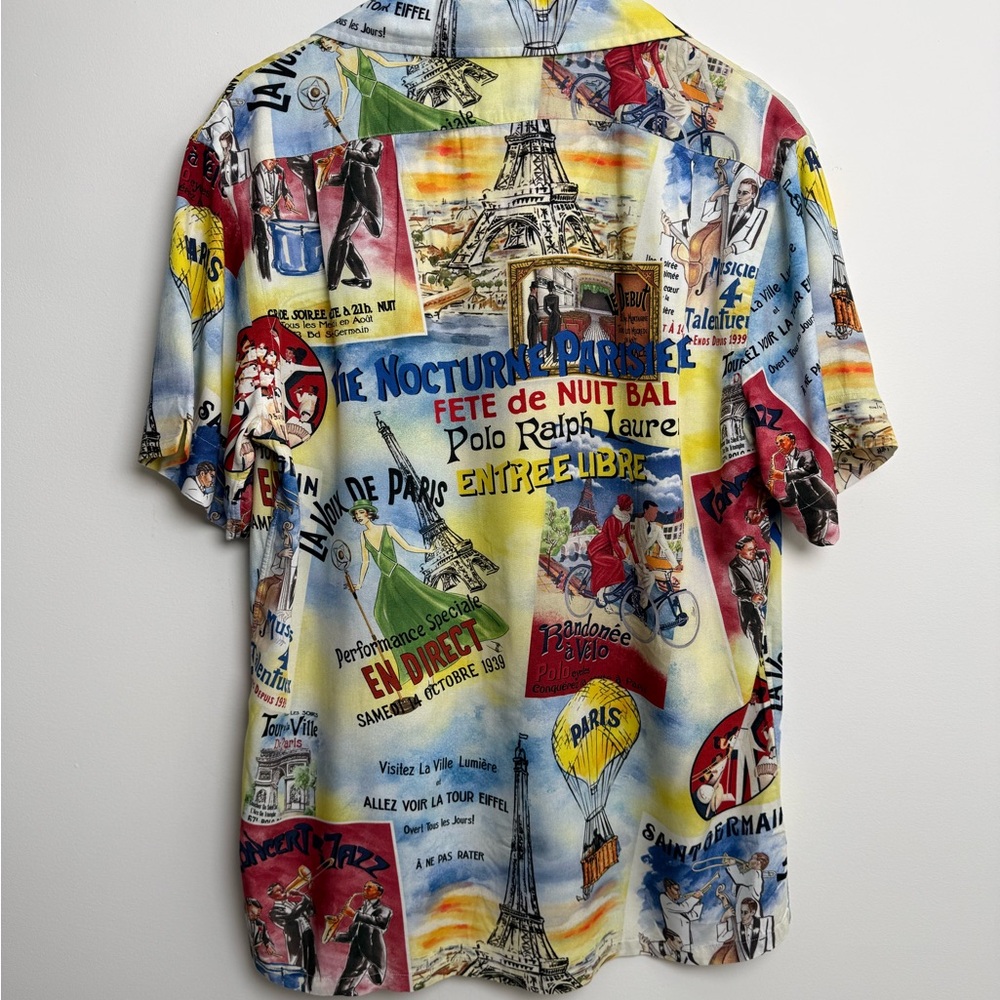 Ralph Lauren Parisian Graphic Men's Shirt - Picture 4 of 7